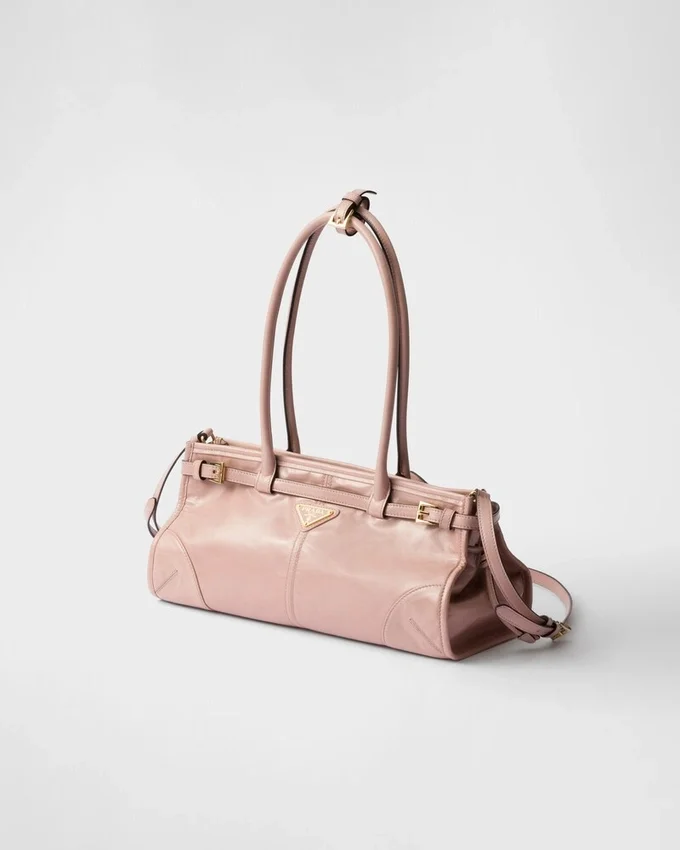 Bolso de mano mediano Bonnie de Prada Bolso de mano mediano Bonnie de Prada