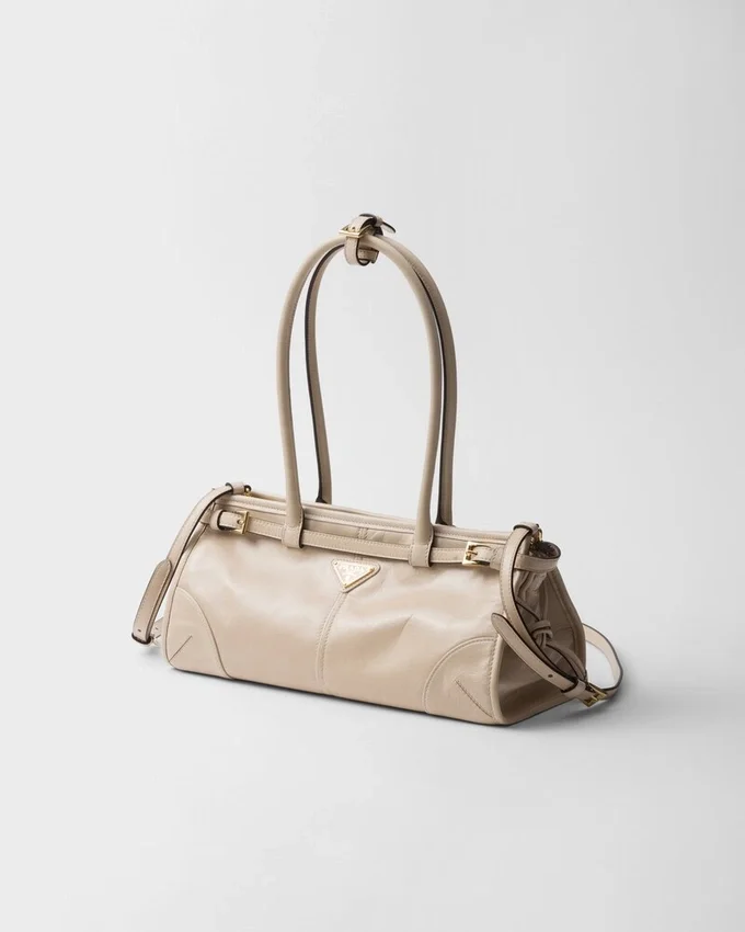 Bolso de mano mediano Bonnie de Prada Bolso de mano mediano Bonnie de Prada