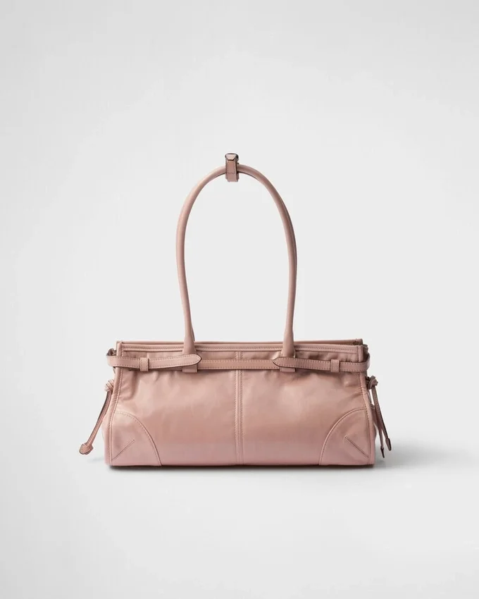 Bolso de mano mediano Bonnie de Prada Bolso de mano mediano Bonnie de Prada