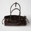Bolso de mano mediano Bonnie de Prada Bolso de mano mediano Bonnie de Prada