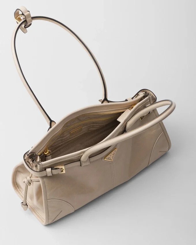 Bolso de mano mediano Bonnie de Prada Bolso de mano mediano Bonnie de Prada