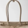 Bolso de mano mediano Bonnie de Prada Bolso de mano mediano Bonnie de Prada