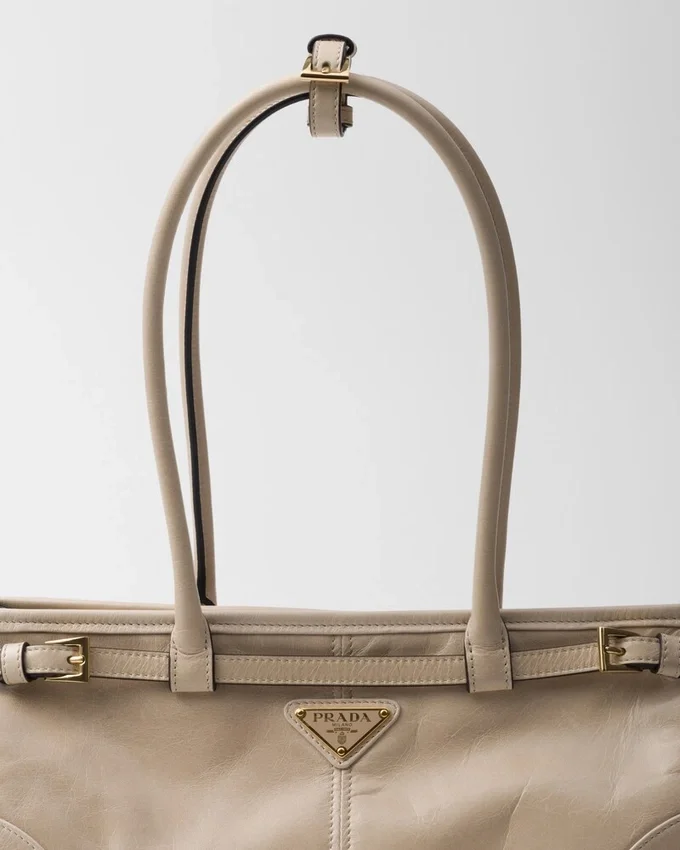 Bolso de mano mediano Bonnie de Prada Bolso de mano mediano Bonnie de Prada