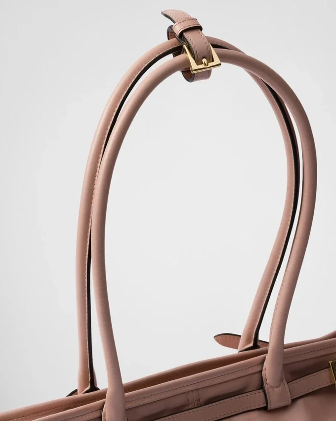 Bolso de mano mediano Bonnie de Prada Bolso de mano mediano Bonnie de Prada
