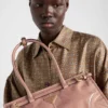 Bolso de mano mediano Bonnie de Prada Bolso de mano mediano Bonnie de Prada