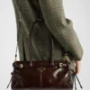 Bolso de mano mediano Bonnie de Prada Bolso de mano mediano Bonnie de Prada