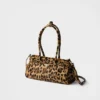 Bolso de mano mediano de cuero estampado Prada Bonnie Bolso de mano mediano de cuero estampado Prada Bonnie