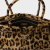 Bolso de mano mediano de cuero estampado Prada Bonnie Bolso de mano mediano de cuero estampado Prada Bonnie