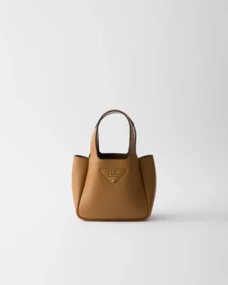 Bolso de mano mini de piel