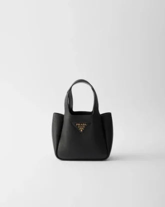 Bolso de mano mini de piel