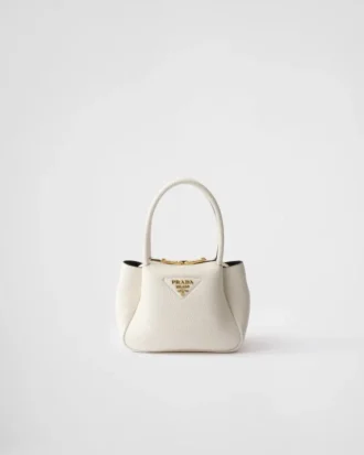 Bolso de mano mini de piel