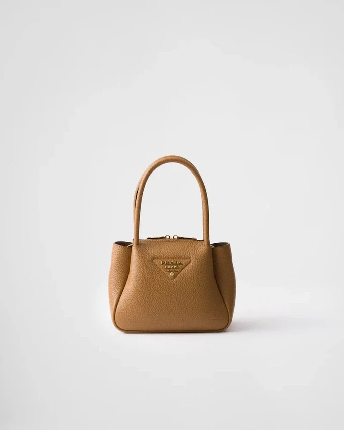 Bolso de mano mini de piel Bolso de mano mini de piel