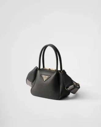Bolso de mano mini de piel