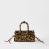 Bolso de mano Prada Bonnie Mini de piel estampada Bolso de mano Prada Bonnie Mini de piel estampada