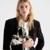 Bolso de mano Prada Bonnie Mini de piel estampada Bolso de mano Prada Bonnie Mini de piel estampada