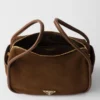 Bolso de mano Prada Darling de gamuza Bolso de mano Prada Darling de gamuza
