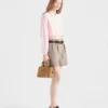 Bolso de mano Prada Jardiniare Mini de lona de algodón Bolso de mano Prada Jardiniare Mini de lona de algodón