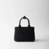 Bolso de mano Prada Jardiniare Mini de lona de algodón Bolso de mano Prada Jardiniare Mini de lona de algodón