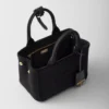 Bolso de mano Prada Jardiniare Mini de lona de algodón Bolso de mano Prada Jardiniare Mini de lona de algodón