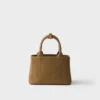 Bolso de mano Prada Jardiniare Mini de lona de algodón Bolso de mano Prada Jardiniare Mini de lona de algodón