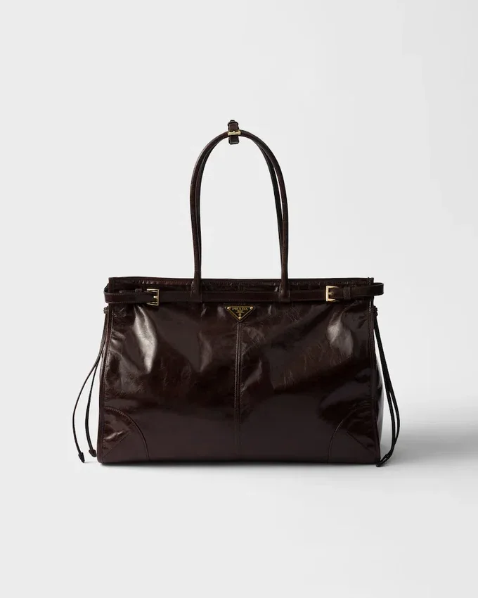 Bolso de piel extragrande Prada Bonnie Bolso de piel extragrande Prada Bonnie