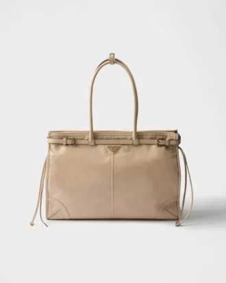 Bolso de piel extragrande Prada Bonnie