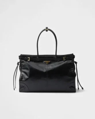 Bolso de piel extragrande Prada Bonnie