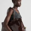 Bolso de piel extragrande Prada Bonnie Bolso de piel extragrande Prada Bonnie