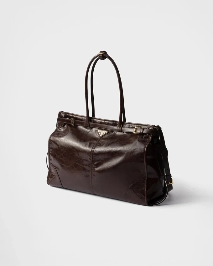 Bolso de piel extragrande Prada Bonnie Bolso de piel extragrande Prada Bonnie
