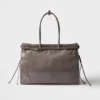 Bolso de piel extragrande Prada Bonnie Bolso de piel extragrande Prada Bonnie