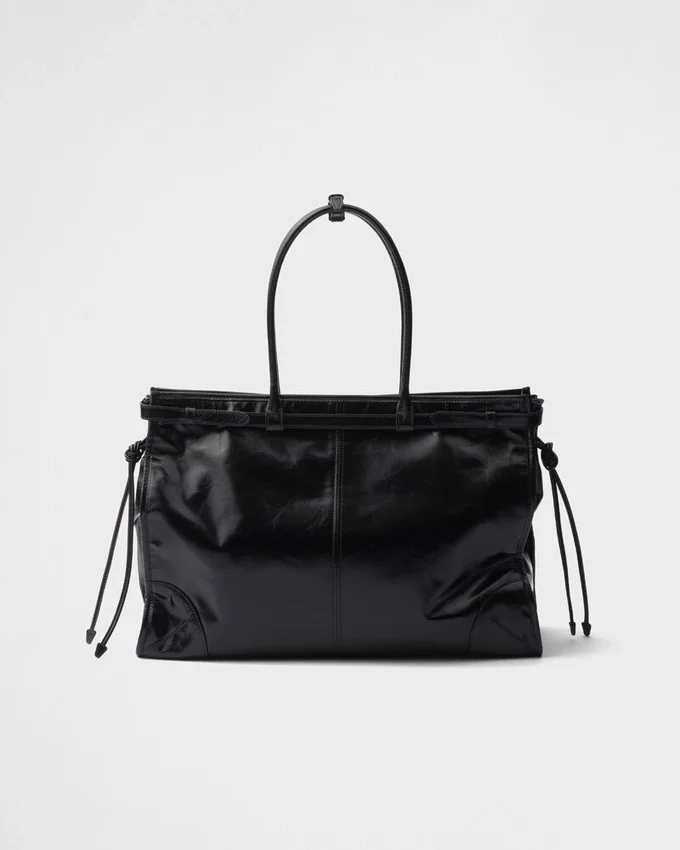 Bolso de piel extragrande Prada Bonnie Bolso de piel extragrande Prada Bonnie