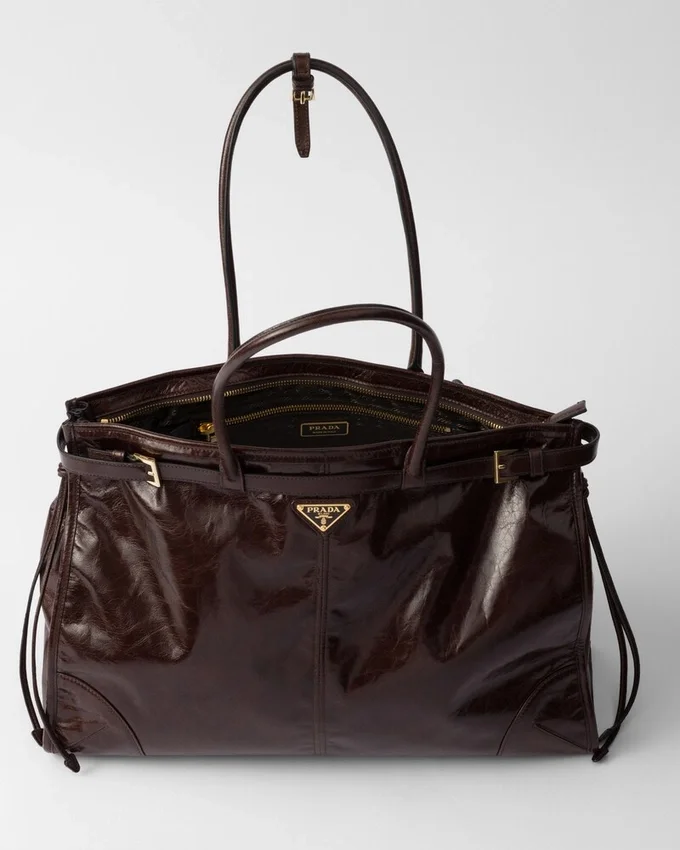 Bolso de piel extragrande Prada Bonnie Bolso de piel extragrande Prada Bonnie