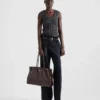 Bolso de piel extragrande Prada Bonnie Bolso de piel extragrande Prada Bonnie