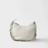 Bolso de piel Prada Fold mediano Bolso de piel Prada Fold mediano