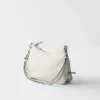 Bolso de piel Prada Fold mediano Bolso de piel Prada Fold mediano