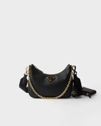 Bolso de piel Saffiano Prada Re-Edition 2005
