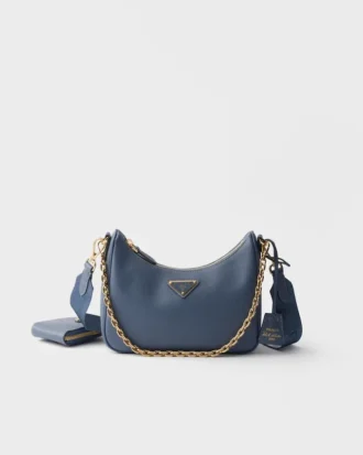 Bolso de piel Saffiano Prada Re-Edition 2005
