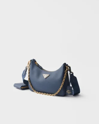 Bolso de piel Saffiano Prada Re-Edition 2005