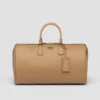 Bolso de viaje de piel Saffiano Bolso de viaje de piel Saffiano