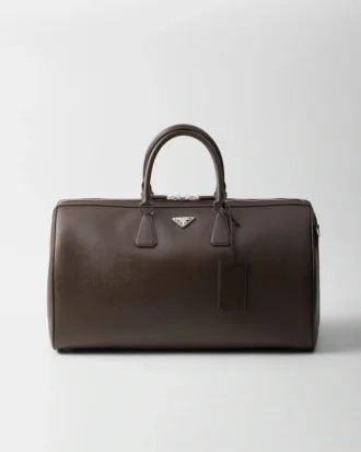 Bolso de viaje de piel Saffiano