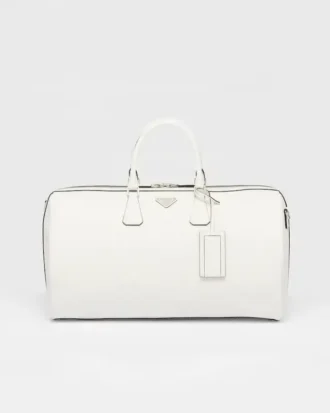 Bolso de viaje de piel Saffiano