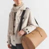 Bolso de viaje de piel Saffiano Bolso de viaje de piel Saffiano