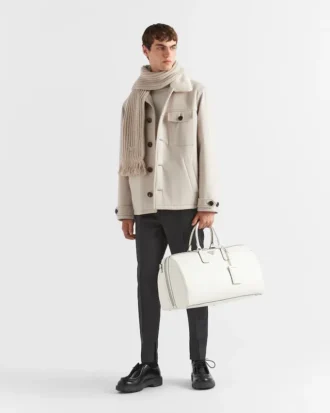 Bolso de viaje de piel Saffiano