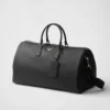 Bolso de viaje de piel Saffiano Bolso de viaje de piel Saffiano