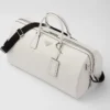 Bolso de viaje de piel Saffiano Bolso de viaje de piel Saffiano