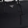 Bolso de viaje de piel Saffiano Bolso de viaje de piel Saffiano