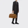Bolso de viaje de piel Saffiano Bolso de viaje de piel Saffiano