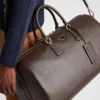 Bolso de viaje de piel Saffiano Bolso de viaje de piel Saffiano