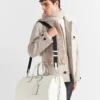 Bolso de viaje de piel Saffiano Bolso de viaje de piel Saffiano