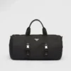 Bolso de viaje de Re-Nylon y piel Saffiano Bolso de viaje de Re-Nylon y piel Saffiano